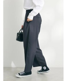 CRAFT STANDARD BOUTIQUE イージーケアピンストライプテーパードパンツ