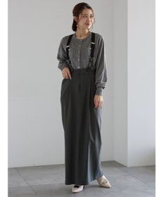 Te chichi ポケットデザインクルーネックカーディガン