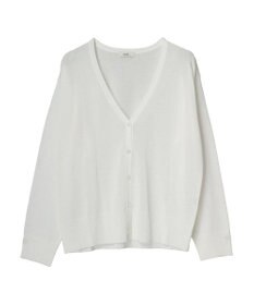 earth music&ecology ラメ入りニットカーディガン