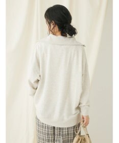 CRAFT STANDARD BOUTIQUE 　裏毛セーラーカラーＺＩＰプルオーバー
