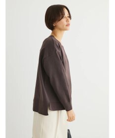 Green Parks もちやわ　Ｖネック前後差プルオーバー