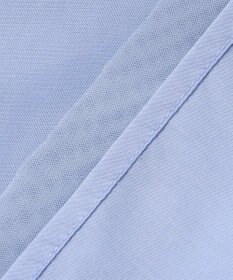 ANY L クロップドチュールコンビシャツ