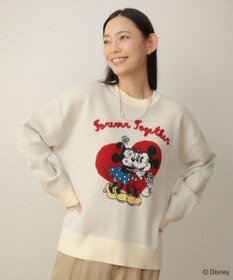 Green Parks ミッキー＆フレンズ／ジャガードニットプルオーバー