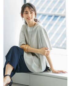 AMERICAN HOLIC 抗菌防臭　Ｄａｉｌｙ！　裾ラウンドカットチュニック