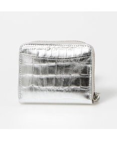 UNBILLION ペルケ perche / メタリッククロコ・ジャバラカードウォレット