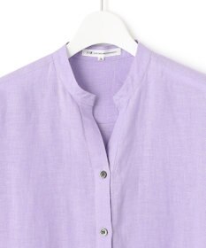 23区 L 【洗える】LIBECO スキッパーブラウス