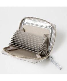 UNBILLION ペルケ perche / メタリッククロコ・ジャバラカードウォレット