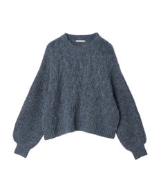 Green Parks armonia. ケーブルニットプルオーバー