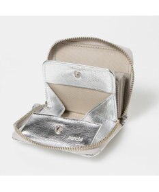 UNBILLION ペルケ perche / メタリッククロコ・ジャバラカードウォレット