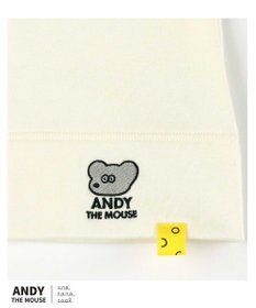 une nana cool MADE WITH ねずみのANDY 綿混裏起毛シャツ