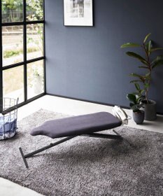 tower スタンド式人体型アイロン台 スタンダードライン ダークグレー