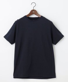 JOSEPH ABBOUD 【キングサイズ・オリジナルオーガニックコットン使用】JOE COTTONサッカークルーネックシャツ ネイビー系