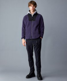 JOSEPH ABBOUD MOUNTAIN 【軽量/ソフト/イージーケア】ソフトダンボール ニット パーカー