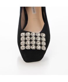 MODE ET JACOMO <MODE ET JACOMO>アシンメトリービジューフラットパンプス