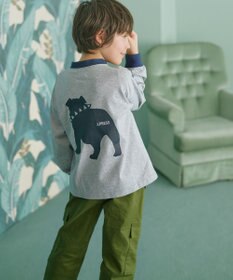 J.PRESS KIDS 【100-130cm】バックブル 長袖カットソー