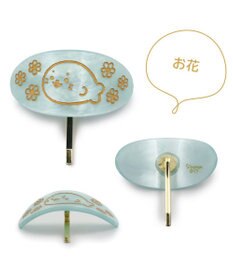 Mother garden しろたん ポニーフック 《しろたん＆らっこいぬ/お花 》 単品