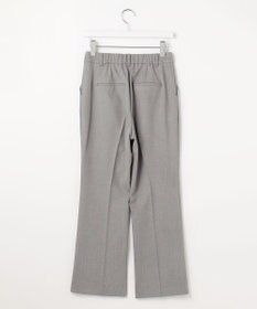 ANY SIS L 褒めらレディストレッチ セミフレア テーパードパンツ