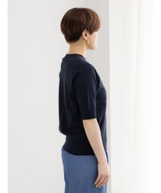 Te chichi 14G天竺ハーフスリーブニットプルオーバー