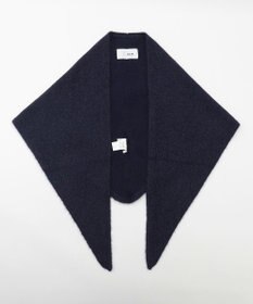 ICB 【30th ANNIVERSARY】ルレックスフォックスアルパカ ニットスカーフ ネイビー