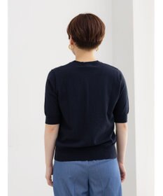 Te chichi 14G天竺ハーフスリーブニットプルオーバー