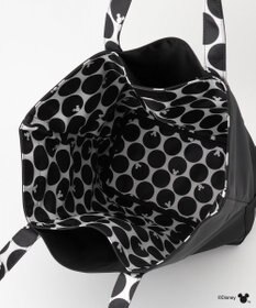 Y'SACCS 【Disney Collection】シルエットプリントトートバッグ　Lサイズ