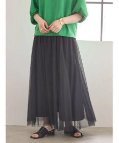 AMERICAN HOLIC チュールギャザースカート