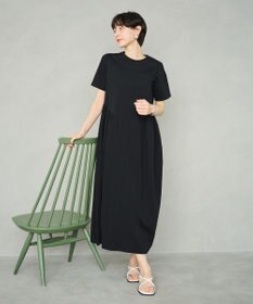 #Newans 【洗える】コクーンシルエットロングワンピース