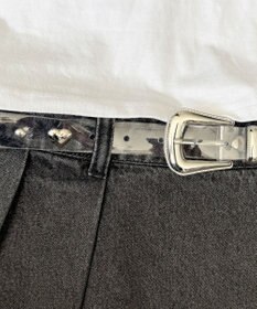 WEGO Lハートスタッズベルト