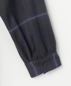 J.PRESS LADIES L 【洗える】テトロンレーヨン/ウール milledタータン ワンピース