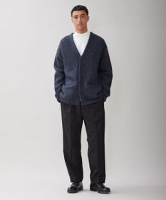 UNFILO MENS 【男女兼用】へアリー ニットカーディガン