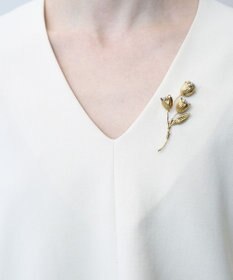 monshiro チューリップブローチ