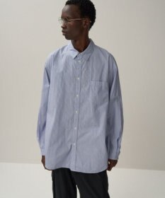 ATON GIZA BROAD | ウォッシュドシャツ - UNISEX