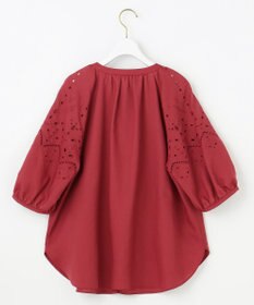 ANY SIS L 【洗える】カットワークエンブロイダリー ブラウス