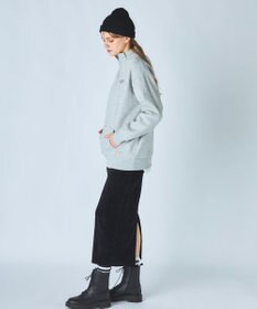 OP／FILA 【ocean pacific】Daily Cozy/あったか裏起毛ハーフジップロゴスウェット