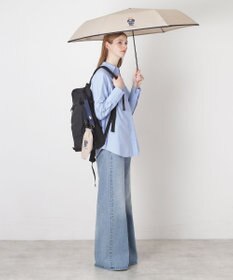 MOONBAT POLO RALPH LAUREN(ポロ ラルフローレン)FLAG BEAR 無地 折りたたみ傘 簡単開閉