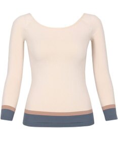 WACOAL あったかインナー よく伸びる生地 袖丈調節可能(7分袖~9分袖) 保温性(身生地) 9分袖 長袖 【360°ラクストレッチ】 レディース CLD371 /ワコール