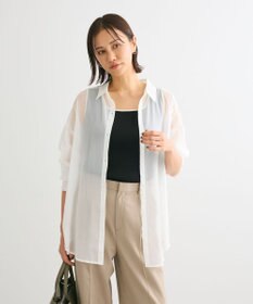 Green Parks シアーシャイニーシャツ