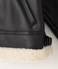 Feroux 【古畑星夏さん着用】ボアフライト ジャケット