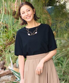 自由区 【好評につき新色追加・9色展開・洗える・XSサイズあり】クレープストレッチドルマン ニット