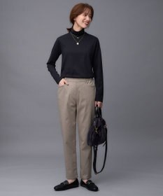 ANY 【ストレッチ/ガードル効果/裏起毛/ウエストゴム】大人の7daysウォームタッチパンツ