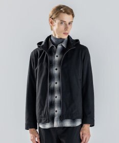 JOSEPH HOMME 【新素材】スムーススエードストレッチ　フーディー ブラック系