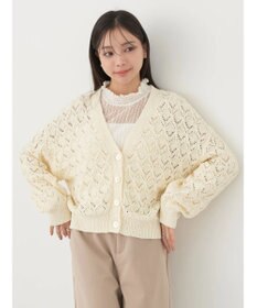 earth music&ecology レースドッキングプルオーバー