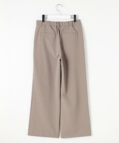 J.PRESS LADIES 【洗える・吸水速乾】DRYライトサッカー ワイド パンツ