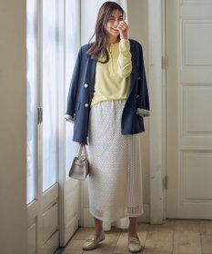 ANY L レーススカート