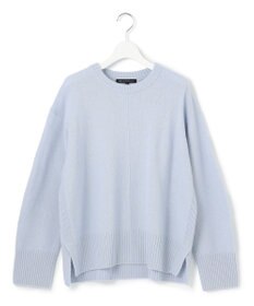 23区 【洗える】カシミヤブレンド クルーネック ニット