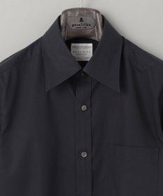 GOTAIRIKU 【形態安定】PREMIUMPLEATS_レギュラーカラー 通年ドレスシャツ（ブラック）