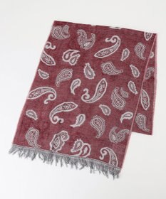 JOSEPH ABBOUD 【イタリア製】ペイズリーパターン ストール