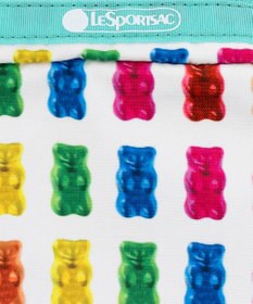 LeSportsac RECTANGULAR COSMETIC/ハリボーゴールドベアーズミント