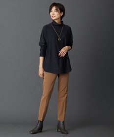 J.PRESS LADIES 【洗える】アルガンシルク テーパード パンツ