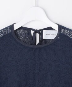 自由区 【カトリエムブーケ】Un pull en dentelle シアーニットプルオーバー